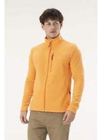 Jaqueta Alpen Fleece Thermo Turtleneck Masc - Laranja Cenoura P