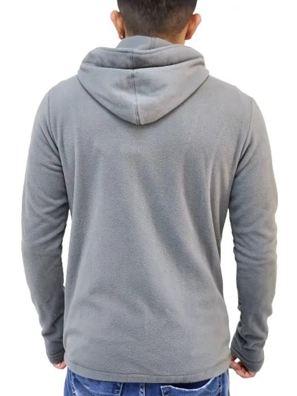 Jaqueta Alpen Fleece Thermo Zip Masc - Cinza Escuro GG