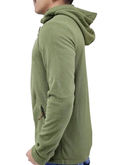 Jaqueta Alpen Fleece Thermo Zip Masc - Verde Menta
