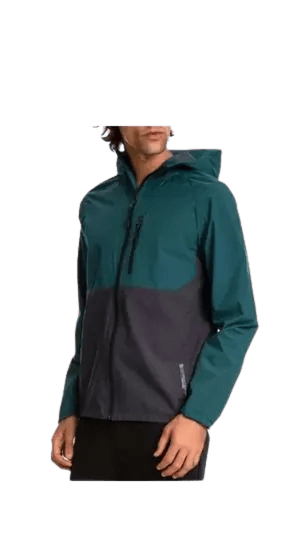 Jaqueta Corta Vento JAB Bicolor Biker Masc - Verde