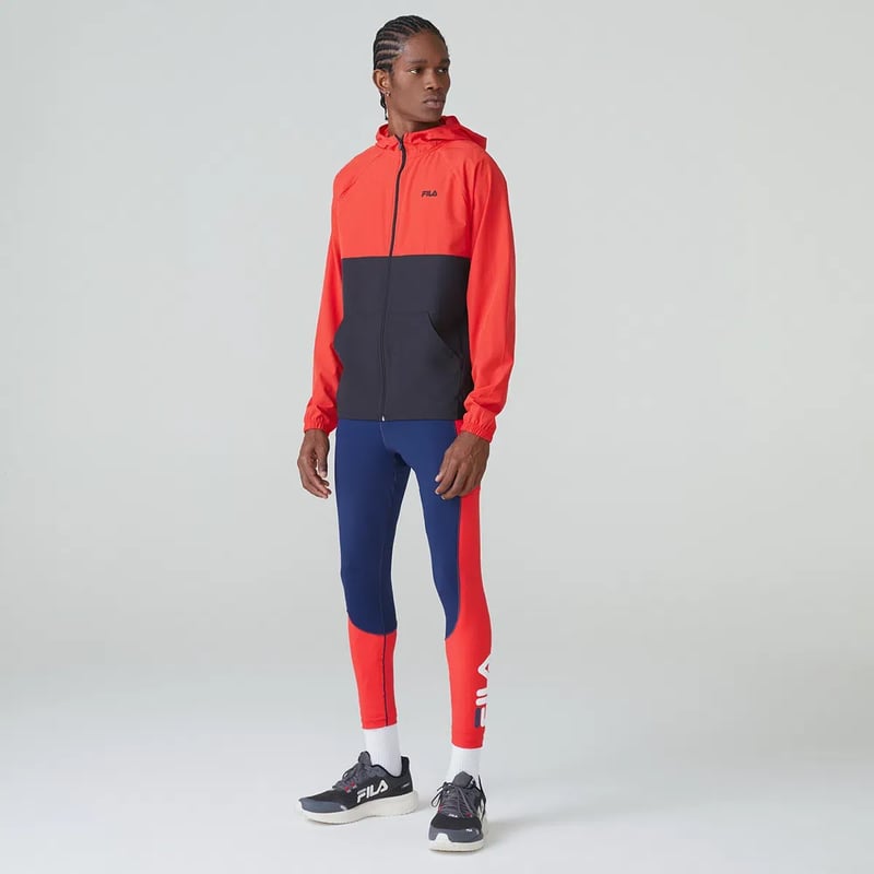 Jaqueta Fila Sport Masc Preto/Vermelho
