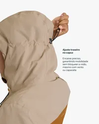 Jaqueta Galapagos Darwin Heat Fem - Terracota (Impermeável)