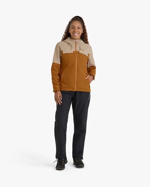 Jaqueta Galapagos Darwin Heat Fem - Terracota (Impermeável)