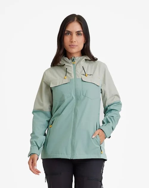 Jaqueta Galapagos Darwin Heat Fem - Verde (Impermeável)