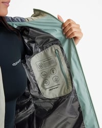 Jaqueta Galapagos Darwin Heat Fem - Verde (Impermeável)