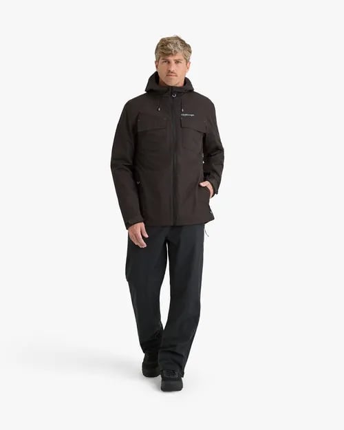 Jaqueta Galapagos Darwin Heat Masc - Preto (Impermeável)