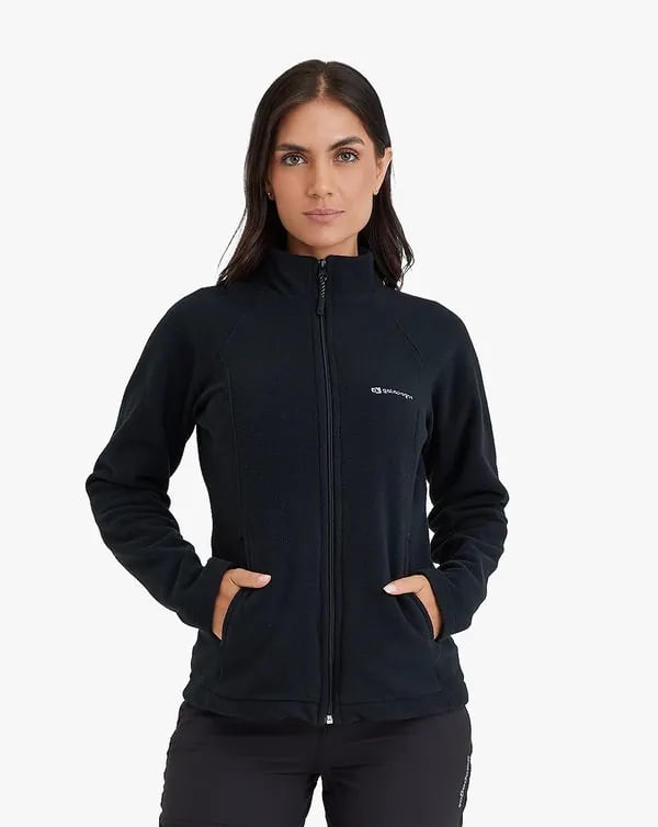 Jaqueta Galapagos Fleece Kathmandu 2.0 Fem - Preto