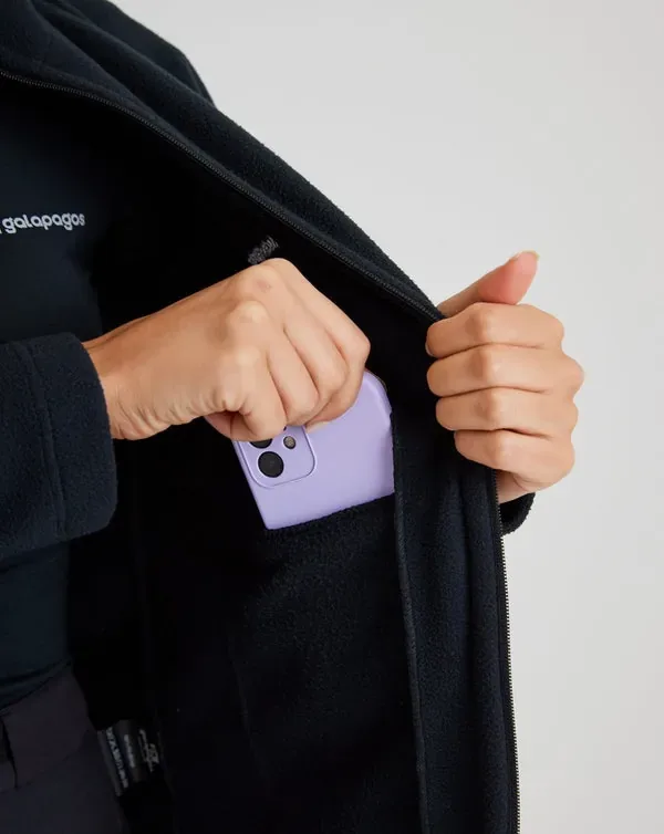 Jaqueta Galapagos Fleece Kathmandu 2.0 Fem - Preto