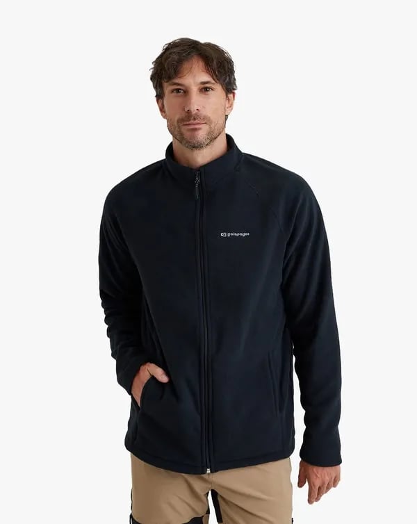 Jaqueta Galapagos Fleece Kathmandu 2.0 Masc - Preto