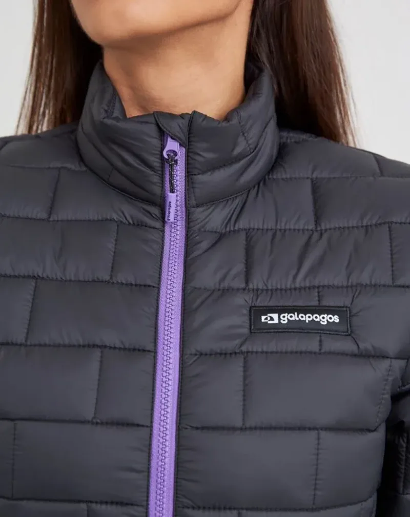 Jaqueta Galapagos Puffer Avalon Fem - Preta