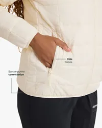 Jaqueta Galapagos Puffer Ibex Thermolite Heat Fem - Off White