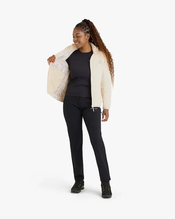 Jaqueta Galapagos Puffer Ibex Thermolite Heat Fem - Off White