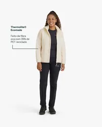 Jaqueta Galapagos Puffer Ibex Thermolite Heat Fem - Off White