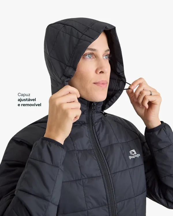 Jaqueta Galapagos Puffer Ibex Thermolite Heat Fem - Preto