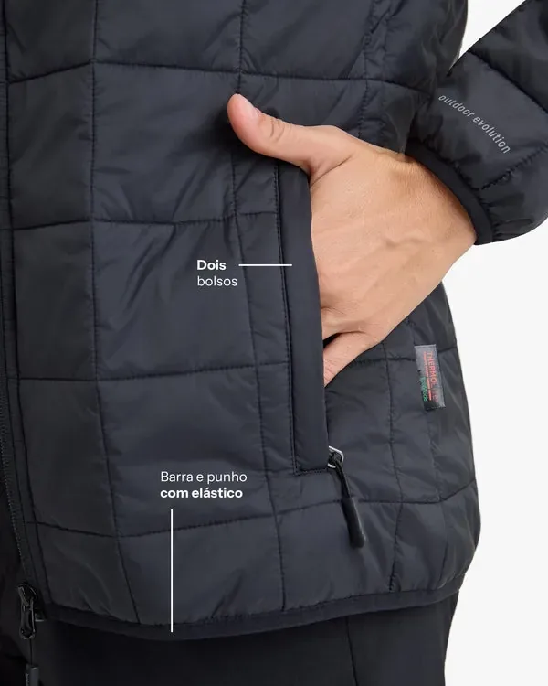 Jaqueta Galapagos Puffer Ibex Thermolite Heat Fem - Preto