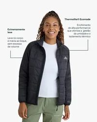 Jaqueta Galapagos Puffer Ibex Thermolite Heat Fem - Preto