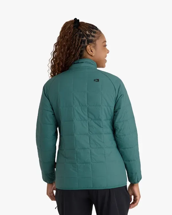 Jaqueta Galapagos Puffer Ibex Thermolite Heat Fem - Verde