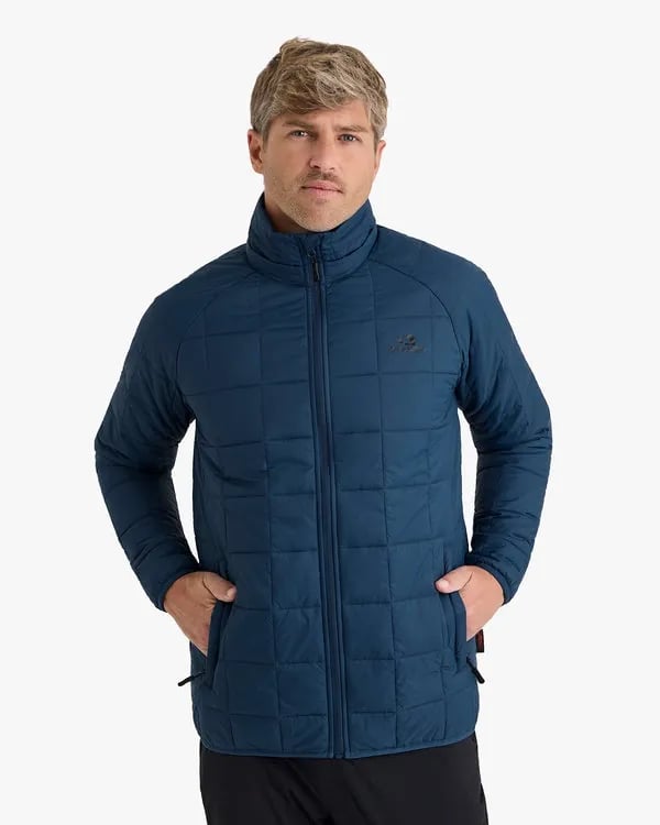 Jaqueta Galapagos Puffer Ibex Thermolite Heat Masc - Azul Marinho