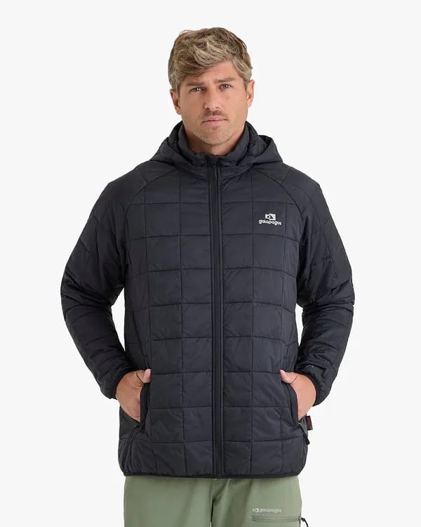 Jaqueta Galapagos Puffer Ibex Thermolite Heat Masc - Preto