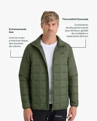 Jaqueta Galapagos Puffer Ibex Thermolite Heat Masc - Verde