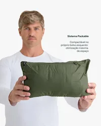 Jaqueta Galapagos Puffer Ibex Thermolite Heat Masc - Verde