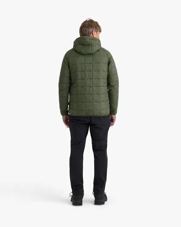 Jaqueta Galapagos Puffer Ibex Thermolite Heat Masc - Verde