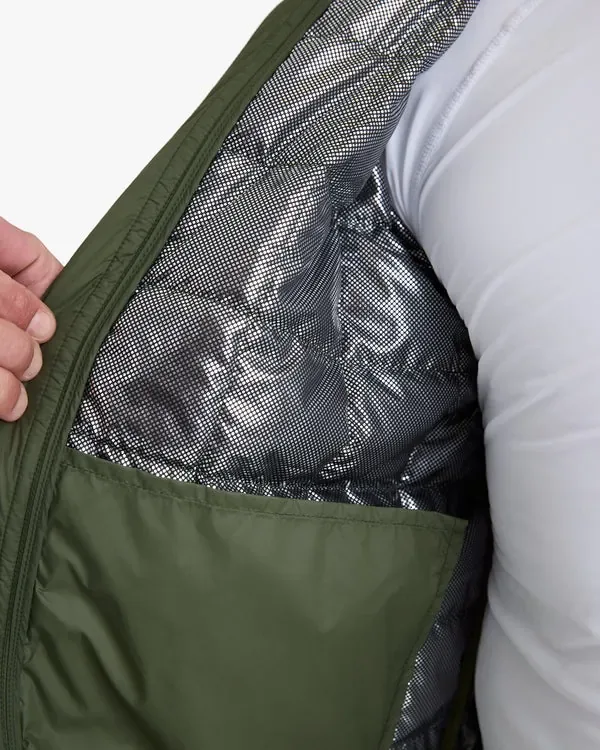 Jaqueta Galapagos Puffer Ibex Thermolite Heat Masc - Verde