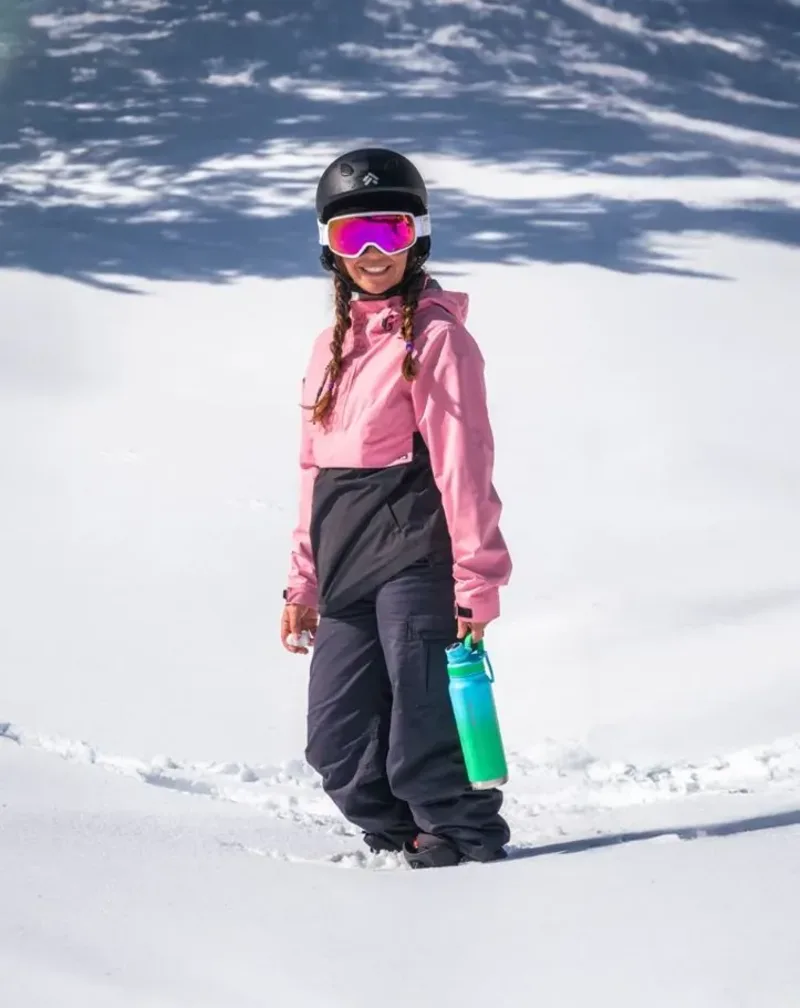 Jaqueta Galapagos Snow Fem - Rosa/Preto (Impermeável)