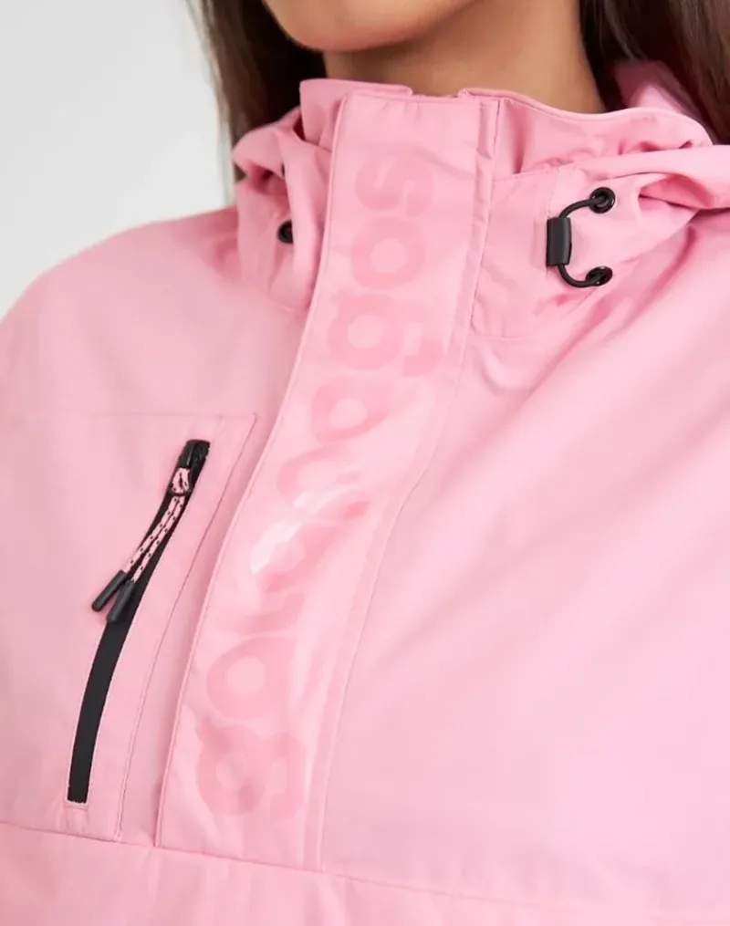 Jaqueta Galapagos Snow Fem - Rosa/Preto (Impermeável)
