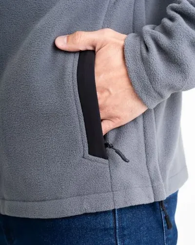 Jaqueta Invictus Fleece Snow Masc - Grafite