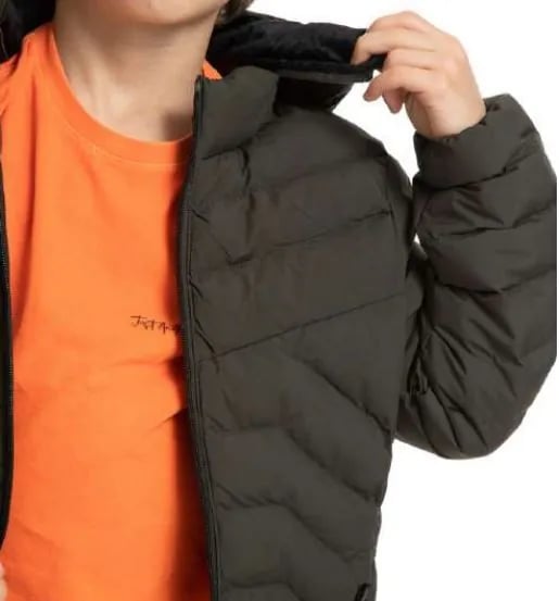 Jaqueta Jab Puff Infantil - Preto