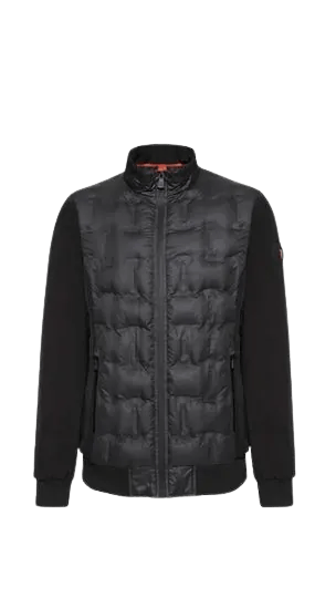 Jaqueta JAB Puff Mobile 2 Tecidos Masc - Preto