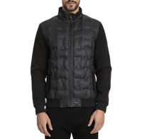 Jaqueta JAB Puff Mobile 2 Tecidos Masc - Preto
