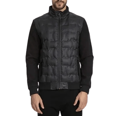Jaqueta JAB Puff Mobile 2 Tecidos Masc - Preto