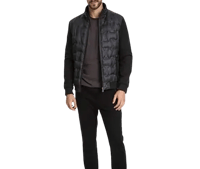 Jaqueta JAB Puff Mobile 2 Tecidos Masc - Preto
