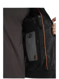 Jaqueta JAB Puff Mobile 2 Tecidos Masc - Preto
