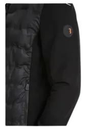 Jaqueta JAB Puff Mobile 2 Tecidos Masc - Preto