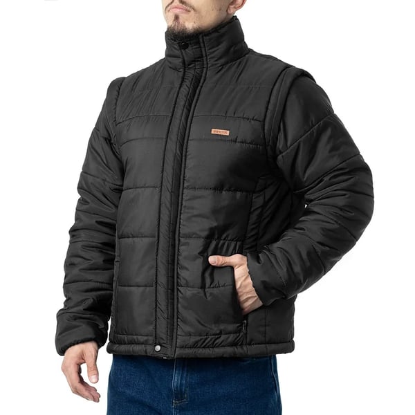 Jaqueta Invictus Puffer Everest - Preto