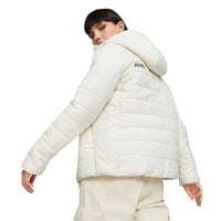 Jaqueta Puma ESS Hooded Padded Fem - Off White - P