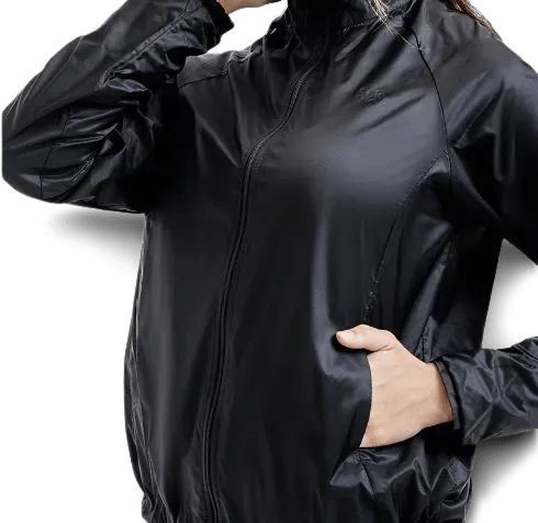 Jaqueta Solo Windblock Wr Fem Preto