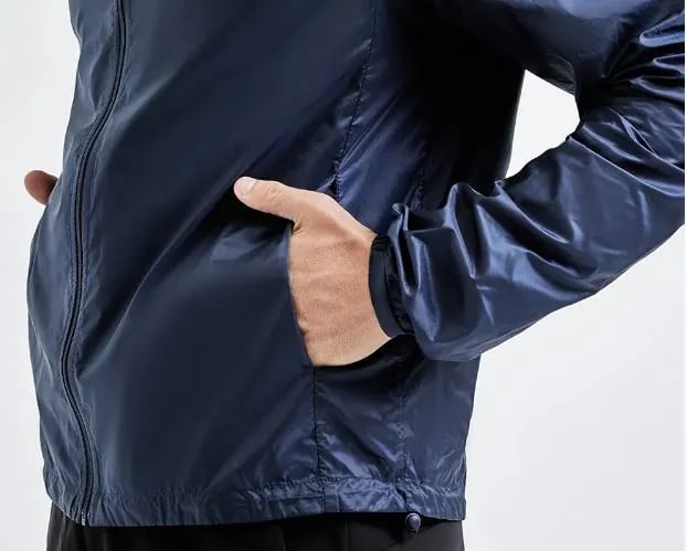 Jaqueta Solo Windblock Wr Masc Dark Navy