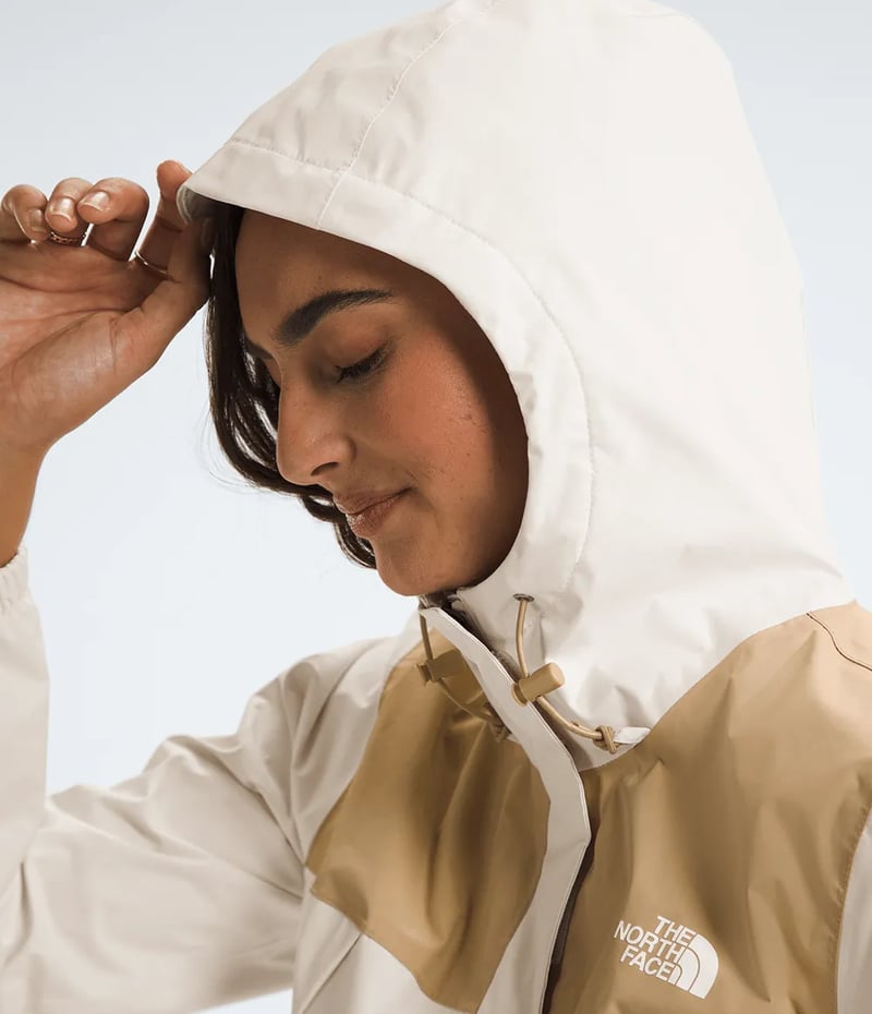Jaqueta The North Face Antora Fem - Off White (Impermeável)