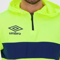 Jaqueta Umbro Corta Vento TWR Band Color Masc - Amarelo Flúor