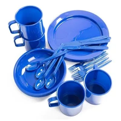 Kit Cozinha 360° Camp Dinner Set - 24 Peças