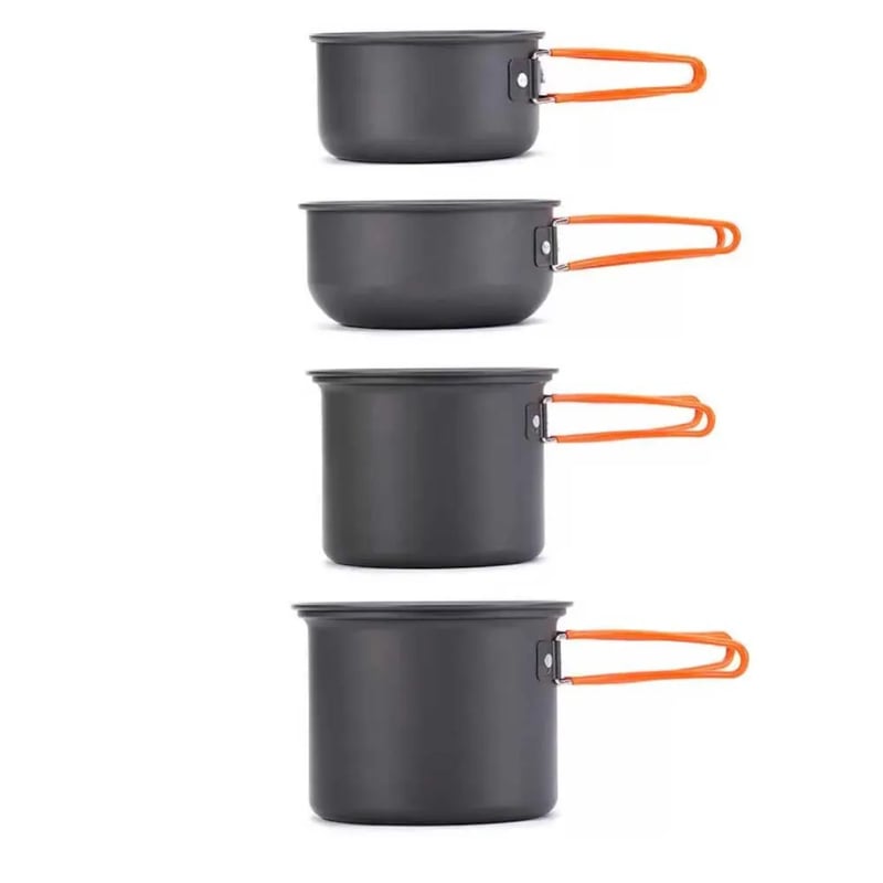 Kit de Panelas Naturehike Mountain Cook 4 Peças - Modelo Novo