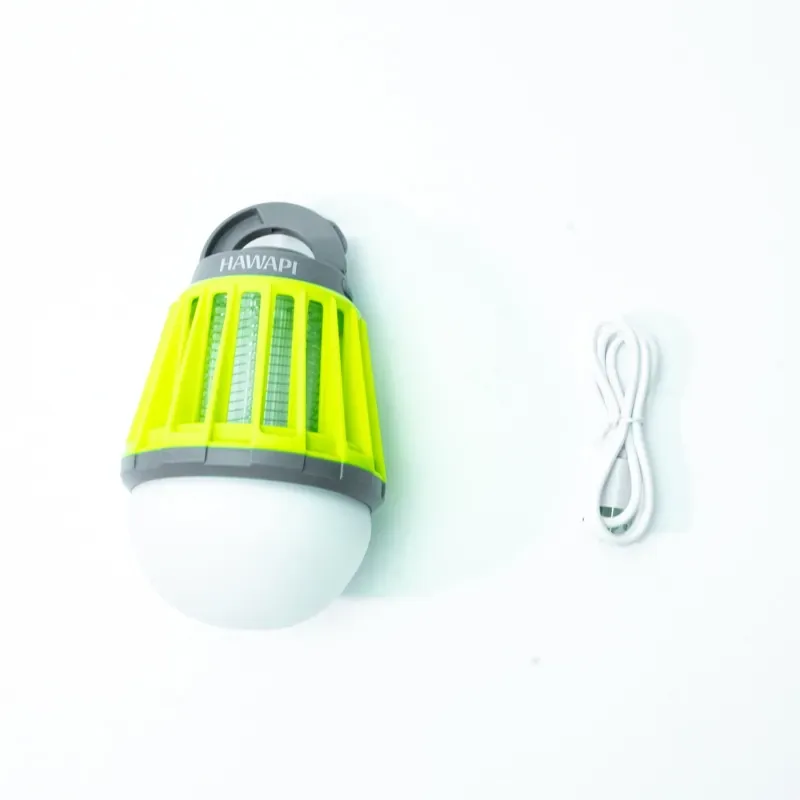 Lampião Hawapi Mata Mosquito 180 Lumens Recarregável USB-C