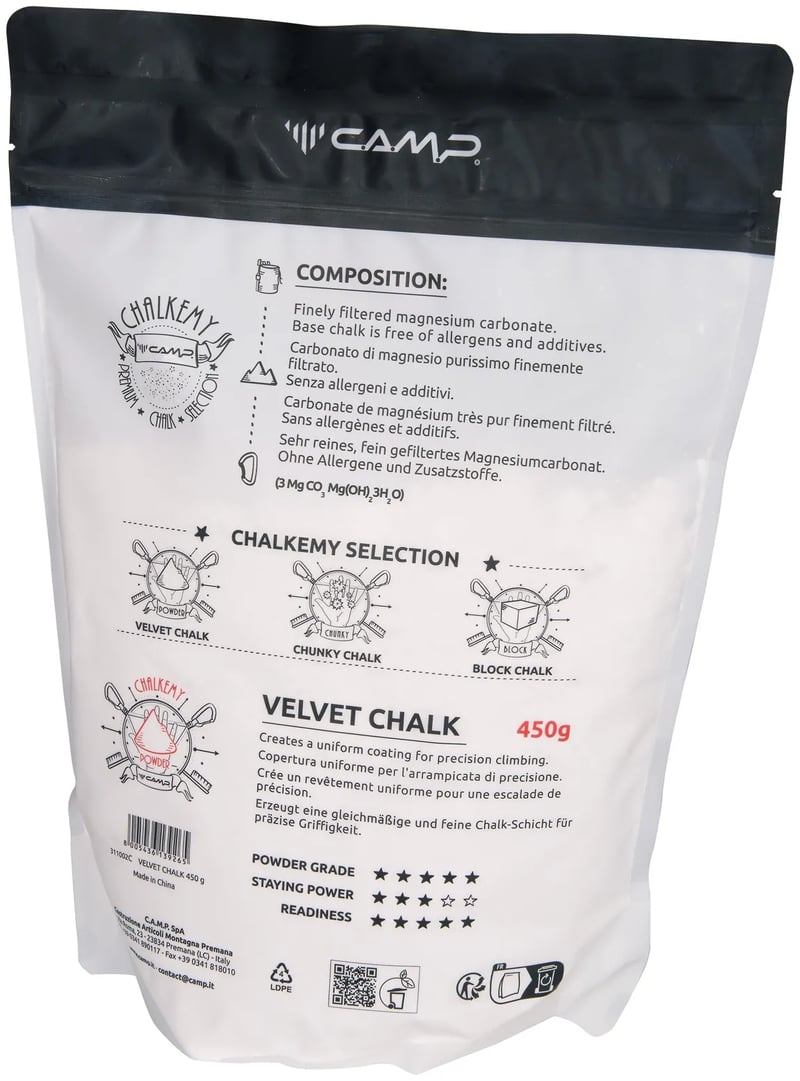 Magnésio Camp VELVET CHALK 450g