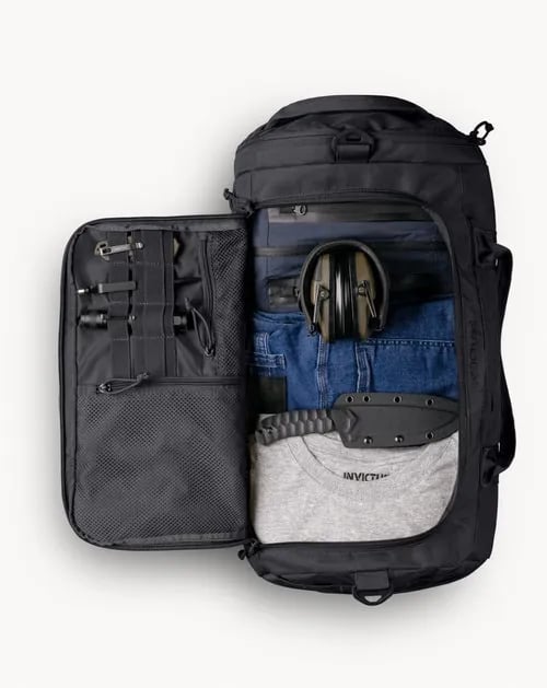 Mala Invictus Duffel Bag Discovery 2.0 - Preto