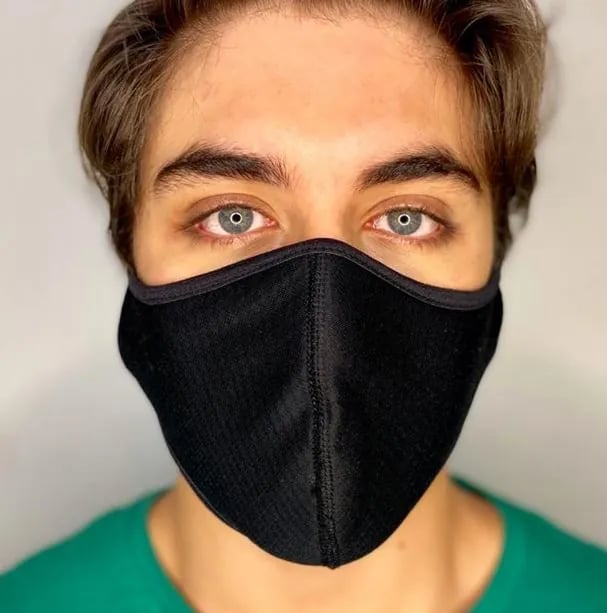 Máscara Curtlo  Thermoskin - Preto