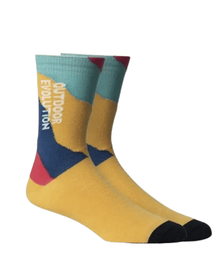 Meia Galapagos Geyser Casual - Amarela